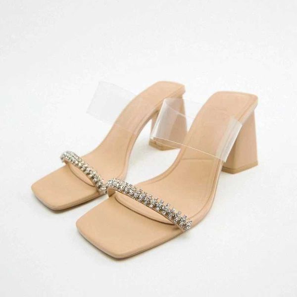 sandals womens rhinestone heeled woman transparent bling strap square high heel slipper female fshion summer pumps 230406, Black
sandals womens rhinestone heeled woman transparent bling strap square high heel slipper female fshion summer pumps 230406, Black