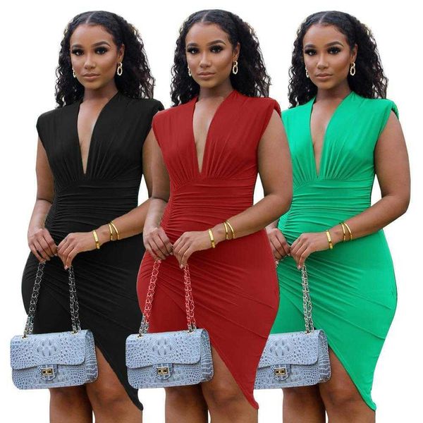 9793 v neck low casual dresses cut pleating elegance sleeveless padded shoulder, Black;gray
9793 v neck low casual dresses cut pleating elegance sleeveless padded shoulder, Black;gray