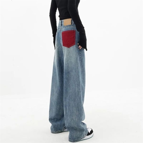 women's jeans high waist y2k fashion women harajuku jeans wide leg punk loose casual denim cargo pants baggy streetwear long trousers 2, Blue
women's jeans high waist y2k fashion women harajuku jeans wide leg punk loose casual denim cargo pants baggy streetwear long trousers 2, Blue
