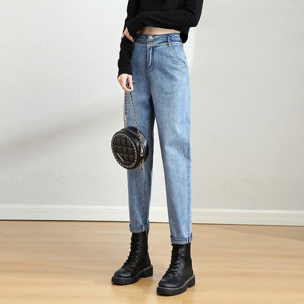 women's jeans autumn and winter women casual jeans fashion ladies full length blue jeans 230427
women's jeans autumn and winter women casual jeans fashion ladies full length blue jeans 230427