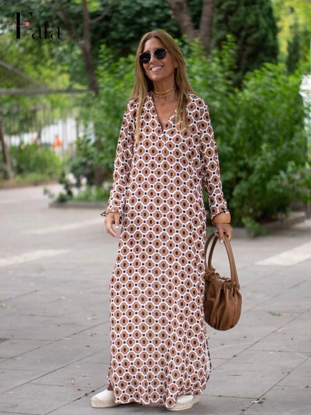 casual dresse vneck printed maxi dresses bohemian summer long sleeve dress female vintage holiday loose beach cover up robe 230426, Black;gray
casual dresse vneck printed maxi dresses bohemian summer long sleeve dress female vintage holiday loose beach cover up robe 230426, Black;gray