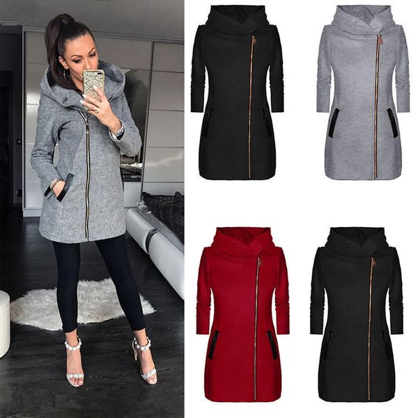 jackets 2022 womens winter jacket coat fashion women zipper midlength coat for spring fall solid color long sleeve hooded coat dropship, Black;brown
jackets 2022 womens winter jacket coat fashion women zipper midlength coat for spring fall solid color long sleeve hooded coat dropship, Black;brown