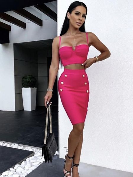 dress womens two piece sets camisole crop and high waist skirts with gold buttons suits high street evening club party outfits, White
dress womens two piece sets camisole crop and high waist skirts with gold buttons suits high street evening club party outfits, White