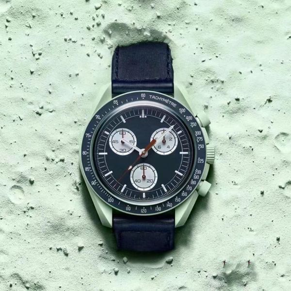 bioceramic planet moon men's watches full function quarz chronograph designer watch mission to mercury 42mm watch limited edition, Slivery;brown
bioceramic planet moon men's watches full function quarz chronograph designer watch mission to mercury 42mm watch limited edition, Slivery;brown