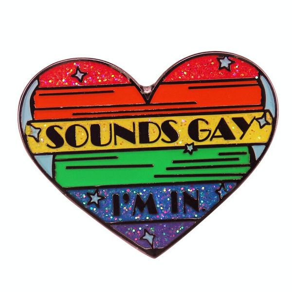 lgbt rainbow lesbian sounds gay brooch pin cute anime movies games hard enamel pins collect metal cartoon brooch backpack hat bag collar lap, Blue
lgbt rainbow lesbian sounds gay brooch pin cute anime movies games hard enamel pins collect metal cartoon brooch backpack hat bag collar lap, Blue