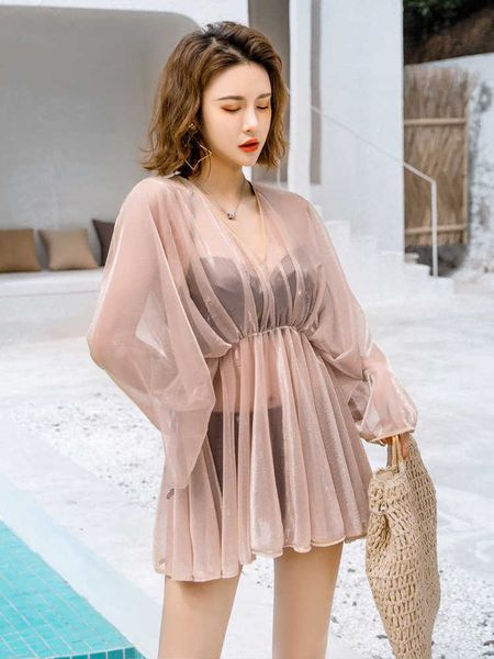 women swimming suit 2023 new fairy style three piece set bikini covers the belly and slim conservative korean ins springs
women swimming suit 2023 new fairy style three piece set bikini covers the belly and slim conservative korean ins springs