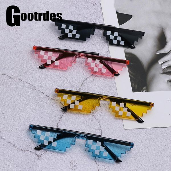 sunglasses frames desain baru kacamata mosaik lucu hitam kehidupan preman pixel retro gamer robot pesta ulang tahun cosplay nikmat 230427, Silver
sunglasses frames desain baru kacamata mosaik lucu hitam kehidupan preman pixel retro gamer robot pesta ulang tahun cosplay nikmat 230427, Silver