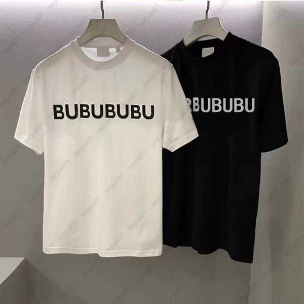 men 2023 shirt burbrerysdesigner t women summer plaid print tshirt fashion round neck short sleeve oversize t shirts size 2xl 3xl 4xl, White;black
men 2023 shirt burbrerysdesigner t women summer plaid print tshirt fashion round neck short sleeve oversize t shirts size 2xl 3xl 4xl, White;black