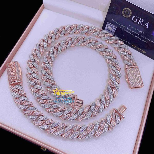 12mm 15mm 18mm fine jewelry hip hop gold plated 925 silver vvs moissanite diamond iced out cuban link chain necklace
12mm 15mm 18mm fine jewelry hip hop gold plated 925 silver vvs moissanite diamond iced out cuban link chain necklace