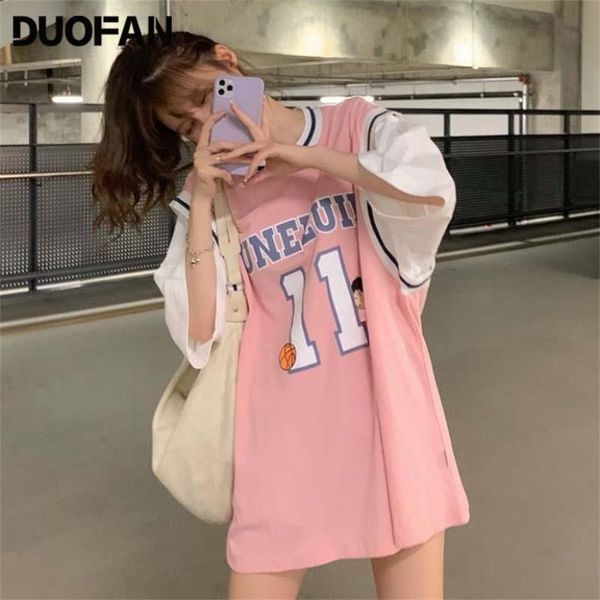 t-shirt duofan women tshirts oversized long basketball blouses tees female white jersey short sleeve korean loose summer big size top
t-shirt duofan women tshirts oversized long basketball blouses tees female white jersey short sleeve korean loose summer big size top
