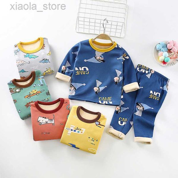 clothing sets children thermal underwear sets autumn winter new long-sleeved clothing kids cartoon clothes girls boys warm thickened pajama, White
clothing sets children thermal underwear sets autumn winter new long-sleeved clothing kids cartoon clothes girls boys warm thickened pajama, White
