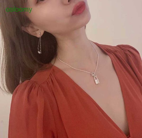 hemres designer necklace s925 sterling silver new pure all lock necklace long life collar chain, Black
hemres designer necklace s925 sterling silver new pure all lock necklace long life collar chain, Black