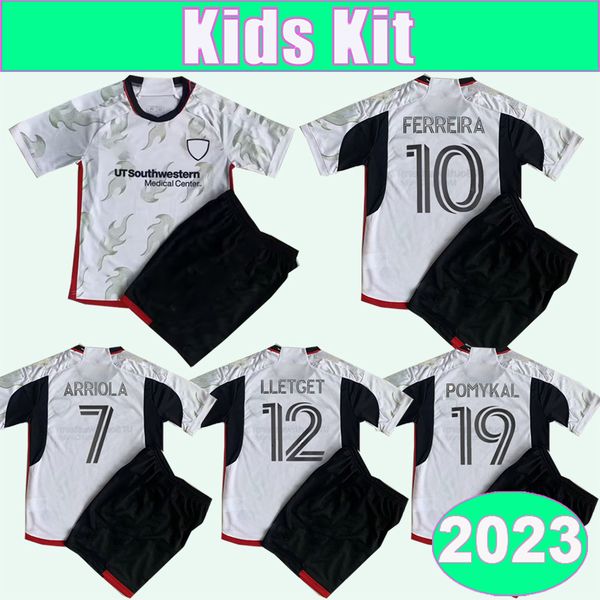 2023 arriola kids kit soccer jerseys pomykal velasco ferreira lletget twumasi away children's clothing football shirt short sleeve unif, Black
2023 arriola kids kit soccer jerseys pomykal velasco ferreira lletget twumasi away children's clothing football shirt short sleeve unif, Black