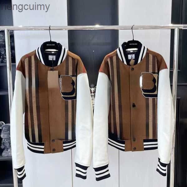 baseball jackets mens bb jacket designer tb embroidered wool coat men women casual fashion cardigan coats burb pla q2bc, Black;brown
baseball jackets mens bb jacket designer tb embroidered wool coat men women casual fashion cardigan coats burb pla q2bc, Black;brown