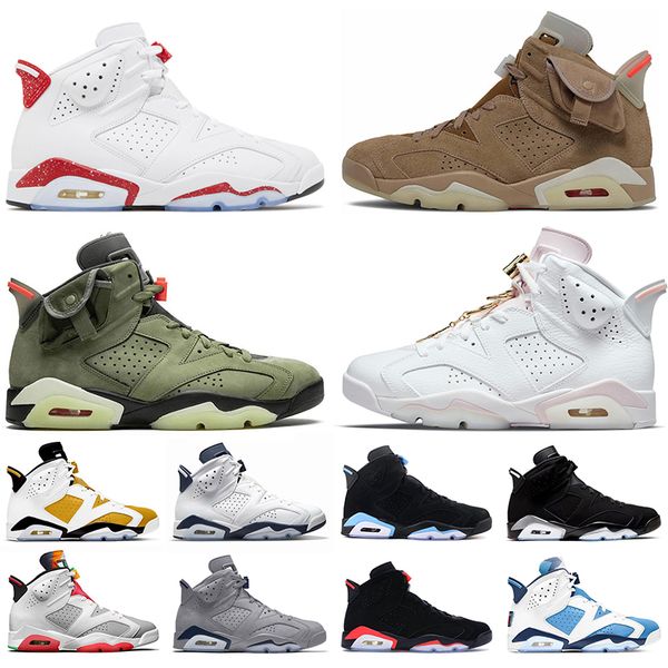 Jumpman 6 Basketball Shoes OG J6 6s Designer Sneakers Mens Women TS Travis Cactus Jack Yellow Ochre Carmine Brown Kelp Singles Day Black Infrared Luxury Trainers 36-47, 40-47 oreo
Jumpman 6 Basketball Shoes OG J6 6s Designer Sneakers Mens Women TS Travis Cactus Jack Yellow Ochre Carmine Brown Kelp Singles Day Black Infrared Luxury Trainers 36-47, 40-47 oreo