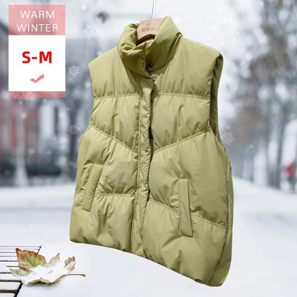 parkas new winter short white duck down vest stand collar female thick warm sleeveless zipper coat big size waistcoat good quanlity, Black
parkas new winter short white duck down vest stand collar female thick warm sleeveless zipper coat big size waistcoat good quanlity, Black