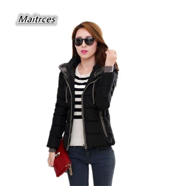 leather 2018 new brand autumn spring women basic jacket female slim zipper cotton coats casual hooded winter jackets my007, Black
leather 2018 new brand autumn spring women basic jacket female slim zipper cotton coats casual hooded winter jackets my007, Black