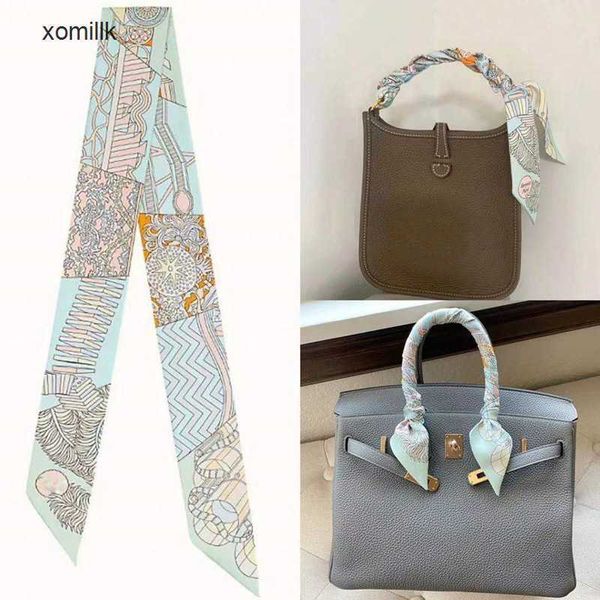 hermm designer scarves cravat h family s new 2023 silk wrapping bag binding handle scarf ribbon decoration hair band, Blue;gray
hermm designer scarves cravat h family s new 2023 silk wrapping bag binding handle scarf ribbon decoration hair band, Blue;gray