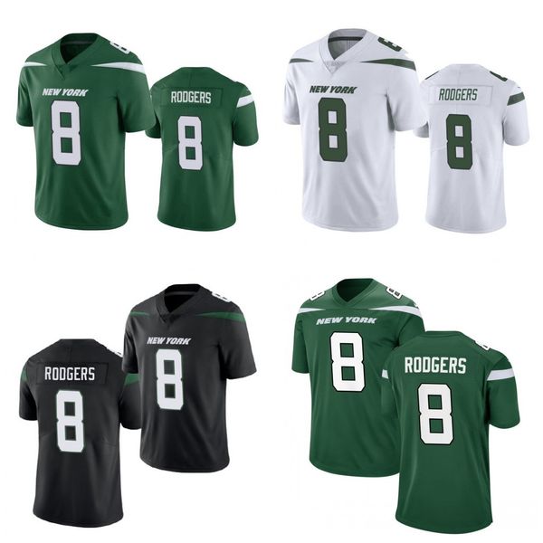 8 aaron rodgers new yorks football jerseys jetes black white green men women youth, Black;red
8 aaron rodgers new yorks football jerseys jetes black white green men women youth, Black;red