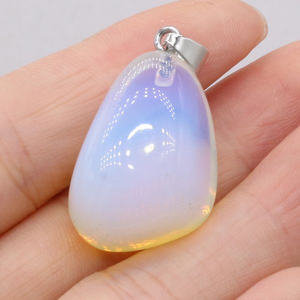 pendant necklaces natural gem stone opal irregular shape pendant handmade crafts diy necklace jewelry accessories exquisite gift making for, Silver
pendant necklaces natural gem stone opal irregular shape pendant handmade crafts diy necklace jewelry accessories exquisite gift making for, Silver