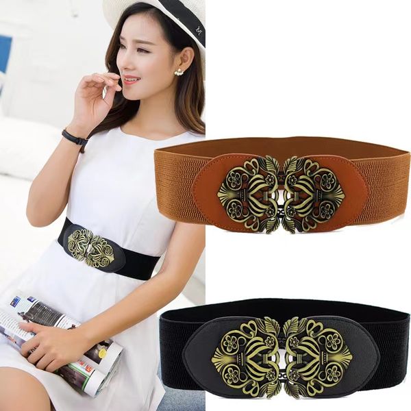 wide elastic waist belt ladies retro fashion cinch stretchy stylish pu leather dress waistband for women, Black;brown
wide elastic waist belt ladies retro fashion cinch stretchy stylish pu leather dress waistband for women, Black;brown