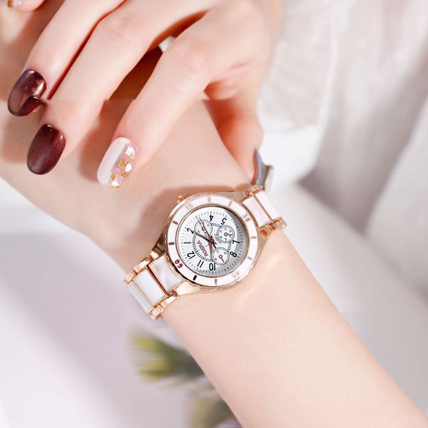 lady watches mens watches 41mm automatic mechanical bezel stainless circular white waterproof luminous wristwatches, Slivery;brown
lady watches mens watches 41mm automatic mechanical bezel stainless circular white waterproof luminous wristwatches, Slivery;brown