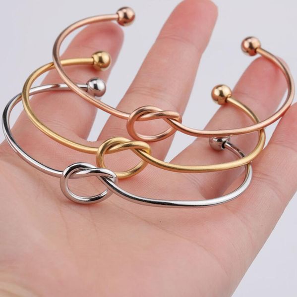simple knotted cuff bracelets & bangles fashion open bangle women bracelet pulseiras feminin love valentine's day gift, Black
simple knotted cuff bracelets & bangles fashion open bangle women bracelet pulseiras feminin love valentine's day gift, Black