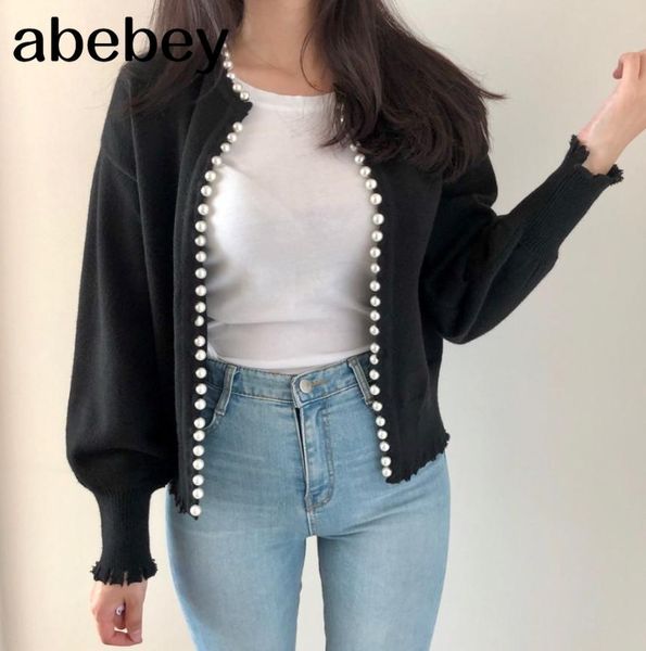 sweaters sweaters 2022 autumn fashion streetwear pearls beading edging ripped cardigan women casual sweater lady jumper, White;black
sweaters sweaters 2022 autumn fashion streetwear pearls beading edging ripped cardigan women casual sweater lady jumper, White;black