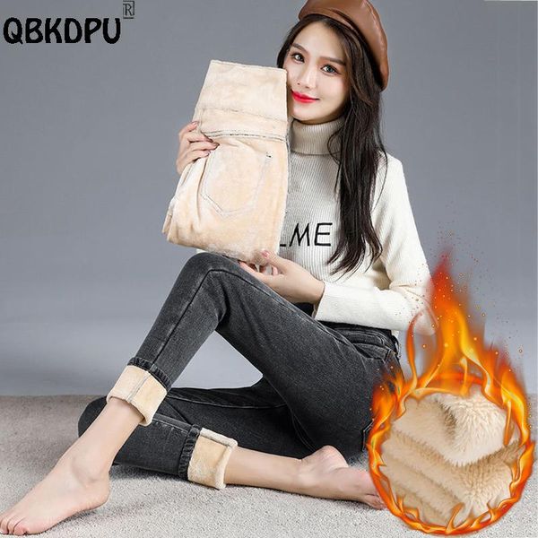 jeans snow wear warm cashmere skinny jeans women vintage slim high waist stretch winter vaqueros korean thick add velvet denim pants, Blue 
jeans snow wear warm cashmere skinny jeans women vintage slim high waist stretch winter vaqueros korean thick add velvet denim pants, Blue