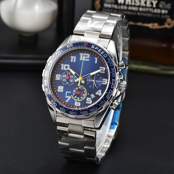 2023 f1fully functional automatic dating men's watch luxury and fashionable men's rubber, stainless steel strap, quartz movement c, Slivery;brown
2023 f1fully functional automatic dating men's watch luxury and fashionable men's rubber, stainless steel strap, quartz movement c, Slivery;brown