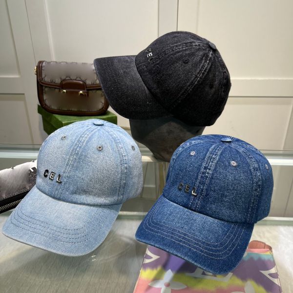 denim material designer ball cap couple fashion metal letter embroidery holiday travel sun protection 3 colors casquette, Blue;gray
denim material designer ball cap couple fashion metal letter embroidery holiday travel sun protection 3 colors casquette, Blue;gray