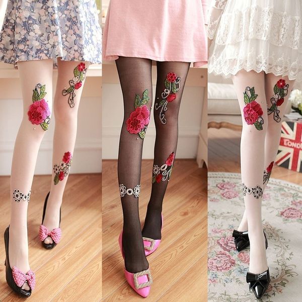 socks pantyhose seksi wanita celana dalam renda gaya gaun pesta bunga bordir opaque berlian buatan ketat stoking sutra transparan perempuan, Red;black
socks pantyhose seksi wanita celana dalam renda gaya gaun pesta bunga bordir opaque berlian buatan ketat stoking sutra transparan perempuan, Red;black