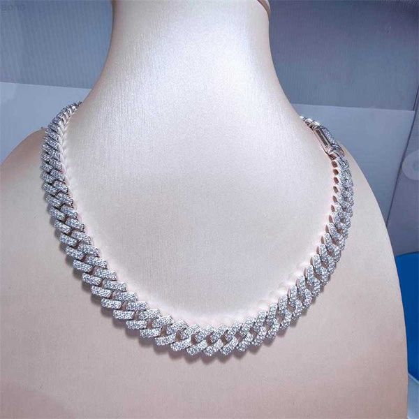 super september selling hip hop jewelry iced out vvs moissanite baguette bracelet diamond 12mm mens 925 sier cuban link chain necklace, Silver
super september selling hip hop jewelry iced out vvs moissanite baguette bracelet diamond 12mm mens 925 sier cuban link chain necklace, Silver