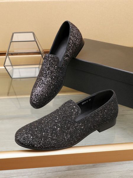 2023 men dress shoes formal business brogue flats male sequined casual loafers brand designer wedding party shoes size 38-44, Black
2023 men dress shoes formal business brogue flats male sequined casual loafers brand designer wedding party shoes size 38-44, Black