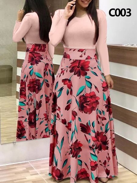 casual dresses fashion slim flower print colorblock long sleeve dress ladies round neck big swing maxi for women vestidos de mujer 230427, Black;gray
casual dresses fashion slim flower print colorblock long sleeve dress ladies round neck big swing maxi for women vestidos de mujer 230427, Black;gray