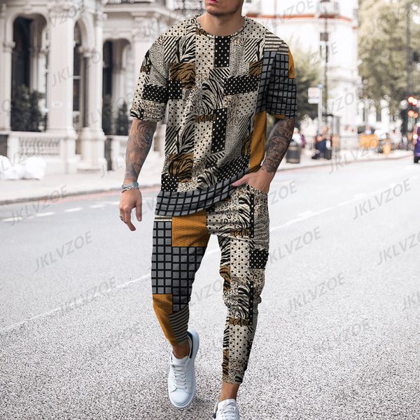 men's tracksuits arrival men's 2piece set tracksuit short sleeve t shirt long pants vintage suit trousers trend clothes joogers sp, Gray
men's tracksuits arrival men's 2piece set tracksuit short sleeve t shirt long pants vintage suit trousers trend clothes joogers sp, Gray