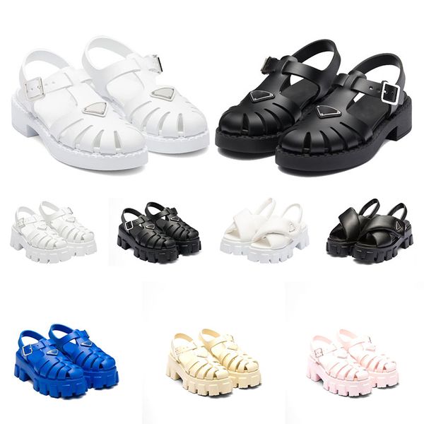 fashion women foam rubber sandals prad monolith platform sandal soft lining leather concave convex sole yellow womens vintage outdoor beach, Black
fashion women foam rubber sandals prad monolith platform sandal soft lining leather concave convex sole yellow womens vintage outdoor beach, Black