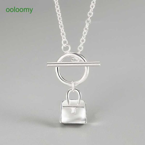 hemres designer necklace korean designer heavy industry 925 sterling silver bag necklace ins light luxury style versatile network red same, Black
hemres designer necklace korean designer heavy industry 925 sterling silver bag necklace ins light luxury style versatile network red same, Black
