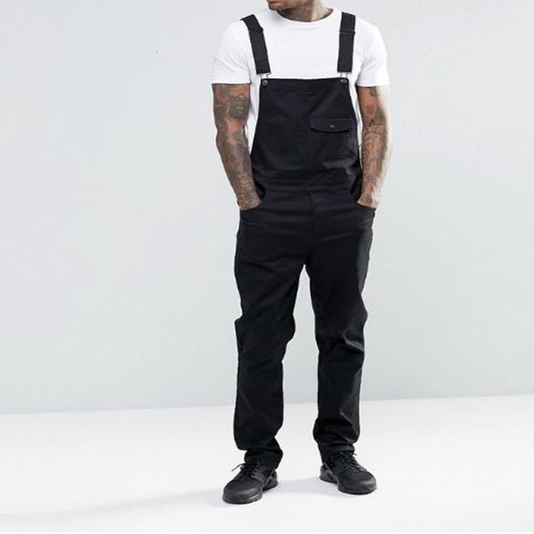 men's jeans solid color fashion street highwaisted strap pants 2023 casual male denim jumpsuit button splicing old retro 230426, Blue
men's jeans solid color fashion street highwaisted strap pants 2023 casual male denim jumpsuit button splicing old retro 230426, Blue