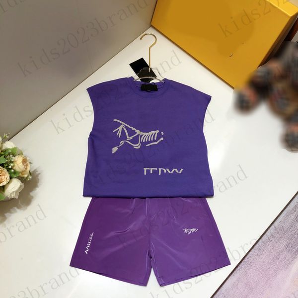 designer boys sports sets 2023 summer vest with shorts two pieces sets brand children sleeveless t shirts high end kids short pants size 100, White
designer boys sports sets 2023 summer vest with shorts two pieces sets brand children sleeveless t shirts high end kids short pants size 100, White