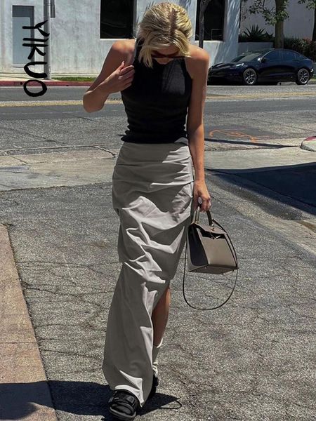 dresses yikuo 2022 summer high waist women skirt bodycon midi casual ruched y2k vintage khaki pencil skirts fashion, White;black
dresses yikuo 2022 summer high waist women skirt bodycon midi casual ruched y2k vintage khaki pencil skirts fashion, White;black