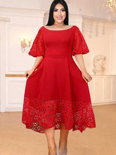 dresses color black red lace dresses plus size 4xl o neck short sleeve high waist a line irregular length evening cocktail party outfits
dresses color black red lace dresses plus size 4xl o neck short sleeve high waist a line irregular length evening cocktail party outfits