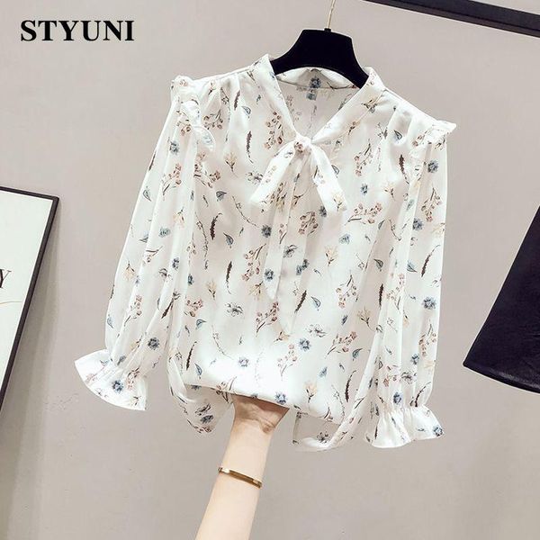 t-shirt blusa elegante con lazo para mujer camisa ligera de gasa con manga de tres cuartos floral 2022, White
t-shirt blusa elegante con lazo para mujer camisa ligera de gasa con manga de tres cuartos floral 2022, White