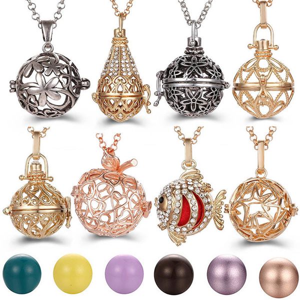 pendant necklaces multi styles hollow vintage necklace jewelry music ball pregnancy bell necklace aroma essential oil locket pendant 230426, Silver
pendant necklaces multi styles hollow vintage necklace jewelry music ball pregnancy bell necklace aroma essential oil locket pendant 230426, Silver