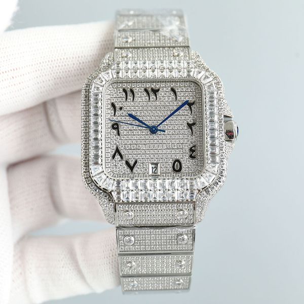 full round diamond mens watch 8215 automatic movement sapphire glass watch 40mm business watch high-end stainless steel with luxury new pers, Slivery;brown
full round diamond mens watch 8215 automatic movement sapphire glass watch 40mm business watch high-end stainless steel with luxury new pers, Slivery;brown