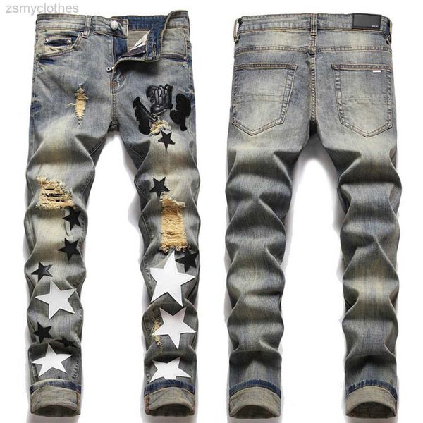 man trend jean letter star jean men embroidery patchwork ripped jeans trend brand motorcycle pant mens skinny jeans, Blue
man trend jean letter star jean men embroidery patchwork ripped jeans trend brand motorcycle pant mens skinny jeans, Blue