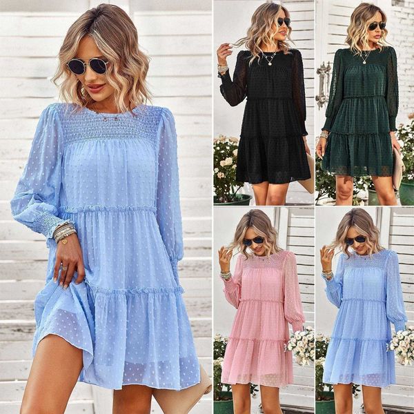 diyun jacquard dress for women spring summer temperament crew neck short skirt, Black;gray
diyun jacquard dress for women spring summer temperament crew neck short skirt, Black;gray