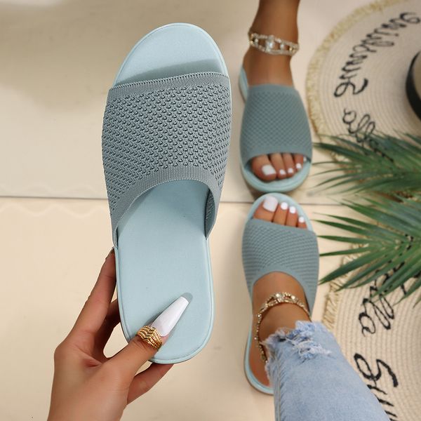 slippers summer flying woven flat nonslip casual breathable outdoor beach comfortable womens slippers or indoor home shoes 230427, Black
slippers summer flying woven flat nonslip casual breathable outdoor beach comfortable womens slippers or indoor home shoes 230427, Black