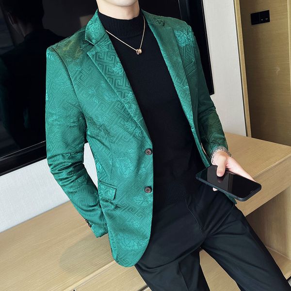 men's suits blazers men clothing blaser slim masculino wedding party dress suits jacket homme luxury tuxedo korean men blazer hombre s-, White;black
men's suits blazers men clothing blaser slim masculino wedding party dress suits jacket homme luxury tuxedo korean men blazer hombre s-, White;black