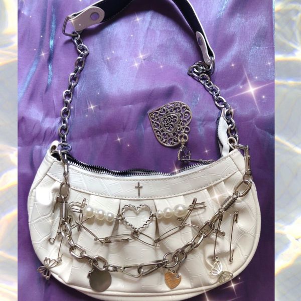 evening bags y2k cool girls chain shoulder bags pu leather womens underarm bag harajuku pearl design female all match hobos purse handbags 2
evening bags y2k cool girls chain shoulder bags pu leather womens underarm bag harajuku pearl design female all match hobos purse handbags 2